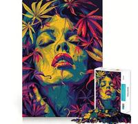 Weed III Jigsaw for Teenagers 1000 Pieces Mental Improve Play Uniform Size Precise Pieces Family Fun Night Activity (38x26cm)