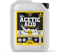 Weed Killer Path Cleaner Acetic Acid Concentrated 80% 5 Litre Glyphosate Free - White Vinegar Patio Cleaner
