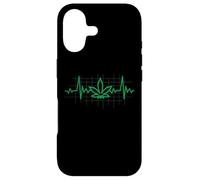 Weed Leaf Heartbeat 420 Cannabis Marijuana Stoner Poison Case for iPhone 17