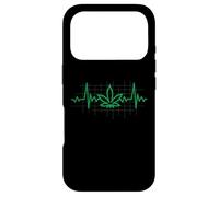 Weed Leaf Heartbeat 420 Cannabis Marijuana Stoner Poison Case for iPhone 17 Pro