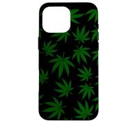 Weed Leaf pattern - Pot-head Sativa and Indica In the Sheets Case for iPhone 16 Pro Max