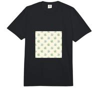 Weed Leaf Pattern - Pot-Head Sativa and Indica in the Sheets Comfort Colors Adult Heavyweight T-Shirt