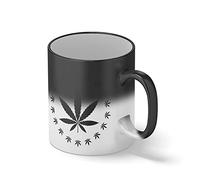 Weed Lover 420 High Weed Hemp Marijuana Cannabis Black Magic Coffee Mug
