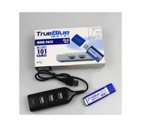 (WEED PACK) True Blue Mini-PlayStation Classic PS1 Multi Best Games Included