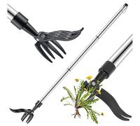 Weed Puller,Stand Up Weeder Hand Tool Weed Remover Tool with Long Handle Garden Weed Puller Root Removal Tools Extending Handle Patio Weed Remover Tool Ergonomic Dandelions Root Remover for Yard