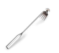 Weed Puller Tool, New Durable Premium Manganese Steel Weeding Tool, 4 Teeth 2 in 1 Weeder, High Strength Hand Remover Tool for Gardening, Planting & Weeding