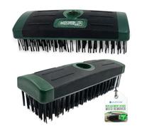 Weed Remover Tool Wire Brush Scraper Set with Metal Broom & Weed Removal Head - Remove Weed & Moss (2 Large Brush Heads Only)