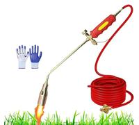 Weed Torch Burner Kit, High Output Propane Burner for Outdoor Use, Ideal for Gardening, Snow Melting, and Roofing Applications