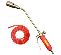 Weed Torch, Double Switch Weed Burner with Non Slip Handle, Flame Weeder Torch with 47 Inch Tube for Weeding, Melting Snow Propane Burner
