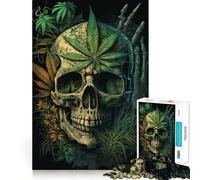 Weed VII Jigsaw 1000 Pieces for Teenagers Memory Train Fun Clean Seamless Connection Relaxing Indoor Group Activity (50x75cm)