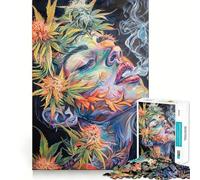 Weed VIII 1000 Piece Teenager Puzzles Brain Boosting Play Tight Interlock No Gaps Relaxing Indoor Group Activity (38x26cm)