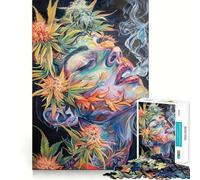 Weed VIII Jigsaw 1000 Pieces for Teenagers Mind Boost Fun Zero Gap Captivating Leisure for Cozy Indoors (50x75cm)