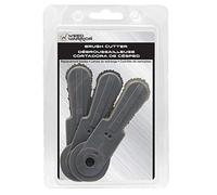 Weed Warrior Brush Cutter Replacement Blades for Brush Cutter Head, 3 Count, Basic