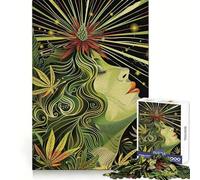 Weed XI Adult Jigsaw Puzzle1000 Pieces Mind Wellness Serene Activity Sharp Edges (50x75cm)