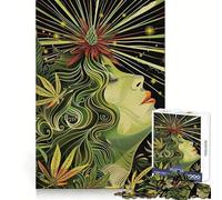 Weed XI Jigsaw Puzzles for Adults 1000 Piece Mental Workout Quiet Enjoyment Xmas Gift (38x52cm)