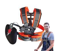 Weeder Weeder Belt Harness Electric Grass Trimmer Belt Adjustable Padded Belt for Garden Lawn Care