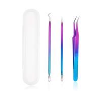 Weeding Tools for Vinyl, Vinyl Weeding Tools for Permanent/HTV/Holographic, Craft Kit with Hook and Pick with Tweezers (3Pcs)