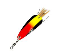 Weedless Spoon Fishing Lure for Freshwater Casting | Tail Dressing Hook Guard Metal Tackle Across Rivers Lakes Reservoirs
