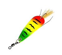 Weedless Spoon Fishing Lure for Freshwater Casting | Tail Dressing Hook Guard Metal Tackle Across Rivers Lakes Reservoirs