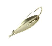 Weedless Spoon Fishing Lure Hard Baits Flutters Metal Lure Crankbait for Smooth Casting and Hooking Minnow Hard Baits
