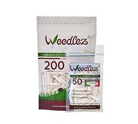 Weedlez® FILTER - ACTIVE CARBON + CELLULOSE FILTERS | 250PCS | Ø6MM | double filtering, thanks to natural cellulose + coals in coconut