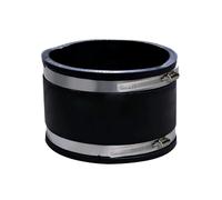 Secret Jardin Rubber Duct 125 mm Connector - Pipe Fan Exhaust Hose Hose Air Hose Indoor Installation Home Box Ventilation Hose