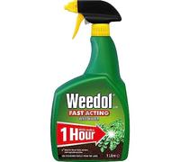 Weedol 015001 Fast Acting Weedkiller, 1 Litre Spray Gun, Multicolored
