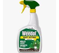 Weedol Gun! Fast Acting Weedkiller 1L | Visible Results in 1 Hour | Glyphosate Free Contact Weed Killer | Replant in 24 Hours | For Flower Beds Paths & Veg Patches | 1 Litre Ready to Use Spray