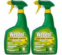 Weedol Lawn Weedkiller, ready to use, 1L (Pack of 2)