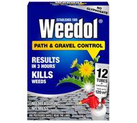 Weedol Path & Gravel Concentrate Weed Killer 6 Tubes / 12 Tubes | Long-Lasting Systemic Control for Paths, Patios & Gravel | Easy-Mix Soluble Tubes (12 Tubes)