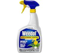 Weedol Path & Gravel Weed Control 1L | Glyphosate-Free Fast Action Weedkiller | Visible Results in 3 Hours | Pelargonic Acid Formula for Patios & Driveways | 1 Litre Ready to Use Trigger Spray