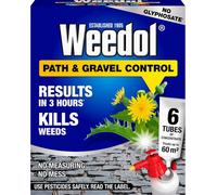 Weedol Path & Gravel Weedkiller Concentrate 6 Tubes For Paths & Patios