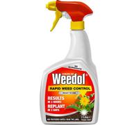 Weedol Rapid Weed Control Rtu 1L For Patios & Flower Beds Fast-Acting Spray