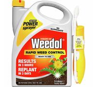 Weedol Rapid Weed Control Weedkiller with Power Sprayer - 5L