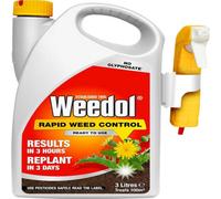 Weedol Rapid Weed Killer Glyphosate Free Visible Results In 2 To 3 Hours Safe Once Dry Ideal For Flower Beds And Paths 3L
