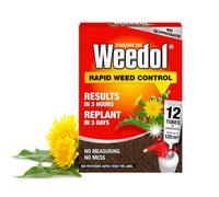 Weedol Rapid Weed Killer Liquid Concentrate 12 Tubes Treats 120M2 Weed Control