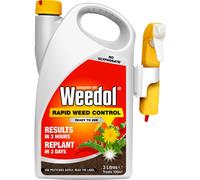 Weedol Rapid Weedkiller with Manual Sprayer, Ready To Use, 3L