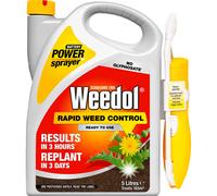 Weedol Rapid Weedkiller with Power Sprayer, Ready To Use, 5L