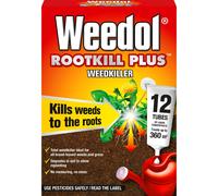 Weedol Rootkill Plus Liquidose 12 Sachets Kills Weeds & Roots Strong Weedkiller