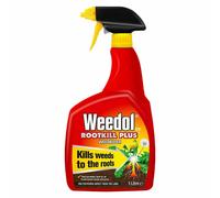 Weedol Rootkill Plus Weedkiller 1L Spray Gun (14554) Kills Weeds to Roots - Fast Acting, Visible in 24h, Ideal for Drives & Paths