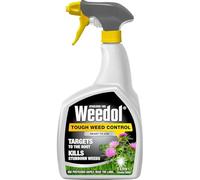 Weedol Tough Weed Control 1L | Selective Lawn Weedkiller Kills Weeds Not Grass | Targets to the Root to Prevent Regrowth | Eradicates Thistles Nettles Brambles & Dandelions | 1L Ready to Use Spray
