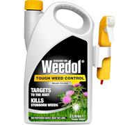 Weedol Tough Weed Control 3L | Selective Lawn Weedkiller Kills Weeds Not Lawns | Targets to the Root to Prevent Regrowth | Eradicates Thistles Nettles Brambles & Dandelions | 3L Ready to Use Spray
