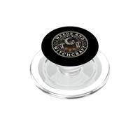 Weeds And Witchcraft Witchy Halloween Occult Goth Design PopSockets PopGrip for MagSafe