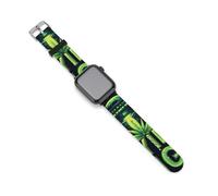 Weeds Flying High Aliens Smartwatch Replacement Band Compatible with IWatch Soft Silicone Wristbands Watch Strap 38mm/40mm