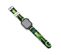 Weeds Flying High Aliens Smartwatch Replacement Band Compatible with IWatch Soft Silicone Wristbands Watch Strap 38mm/40mm