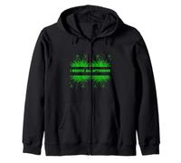 Weeds I weeded all afternoon Outdoor Plant Enthusiasts Tee Zip Hoodie