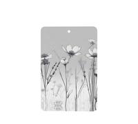 Weeds Pattern Car Air Fresheners 6 Pcs Rectangle Hanging Aromatherapy Tablets Scented Fresheners For Bedroom Bathroom