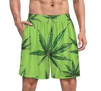 Weeds Pattern Men's Pajama Pants Comfy Lounge Sleep Bottoms Casual Soft Pj with Pockets Sleepwear L
