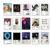 WEedsy 15 Print Album Cover Signed Limited Poster,Music Album Cover Posters,Pop Hip Hop Rap Singer Star Music Poster Aesthetic Canvas Wall Art for Girl and Boy Teens Dorm Decor(10x15cm Unframed)