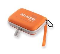 weefla 10 Empty Naloxone Carry Case Kit, Fits 2 Pack Narcan Nasal Spray, Reflective Markings & High Visibility, Hard Shell & Splash Resistant, for Opioid Overdose Emergency Preparedness (No Naloxone)